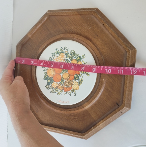 GOODWOOD crackers and cheese wooden platter with glass dome - Picture 4 of 8